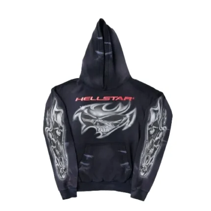 Airbrushed Skull Hoodie