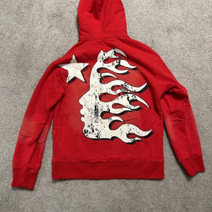 Red Hellstar Hoodie